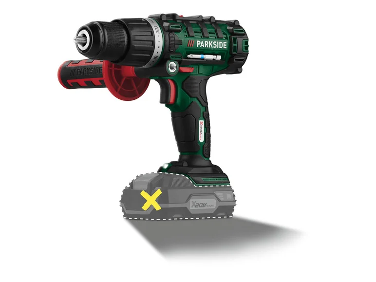 PARKSIDE® Perceuse-visseuse à percussion sans fil 3 en 1 PSBSA 20-Li C3. 20 V