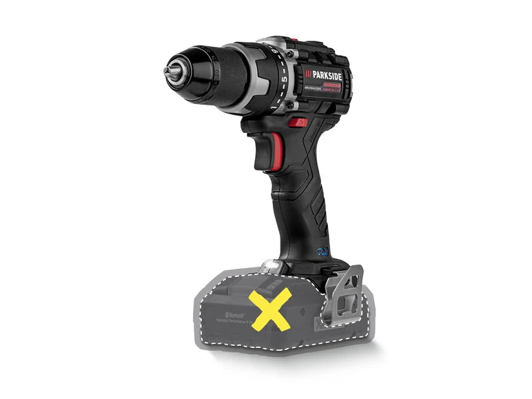 PARKSIDE PERFORMANCE® Perceuse-visseuse sans fil sans batterie ni chargeur. 20 V