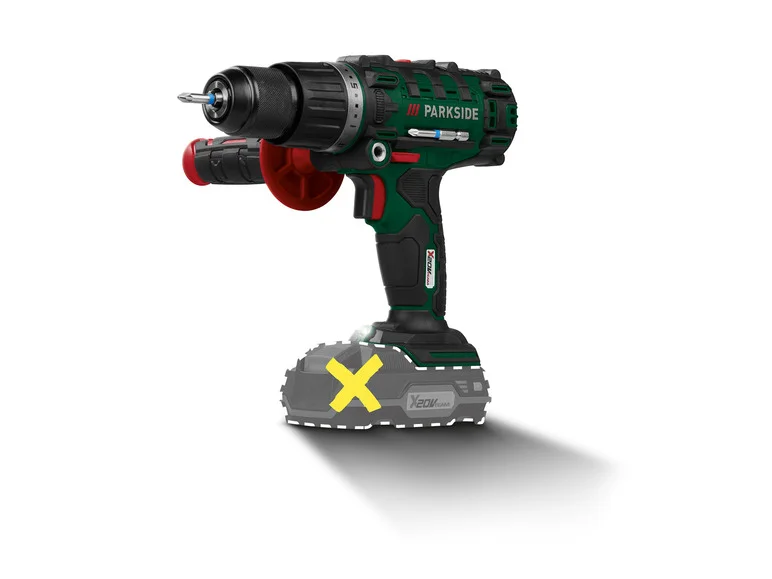 PARKSIDE® Perceuse-visseuse à percussion sans fil 3-en-1 PSBSA 20-Li D4. 20 V